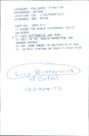 Lucy Butterwick - Vintage Photograph