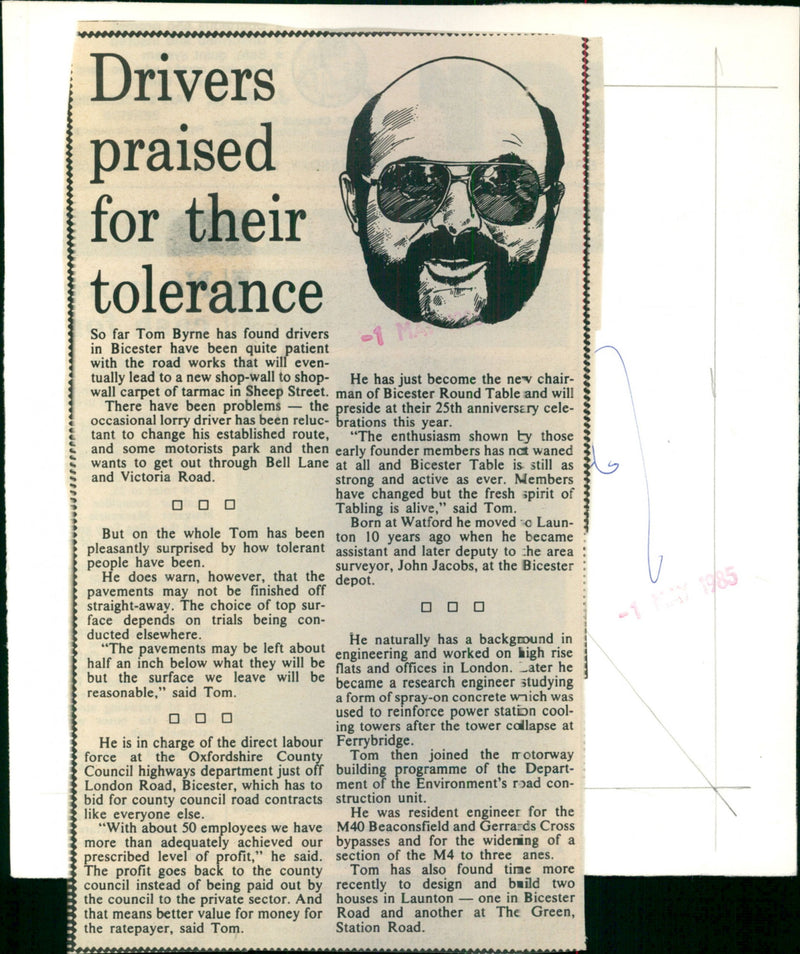 Tom Byrne - Vintage Photograph