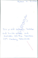 Mark Butcher - Vintage Photograph