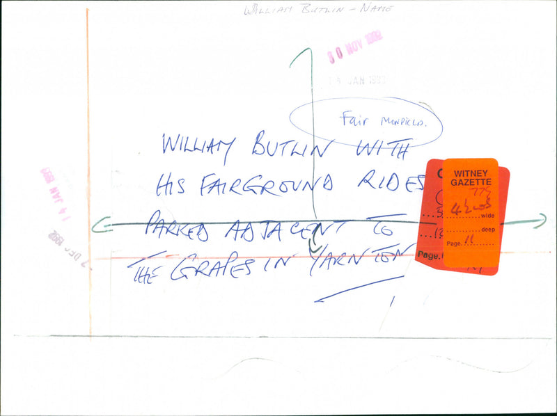 William Butlin - Vintage Photograph