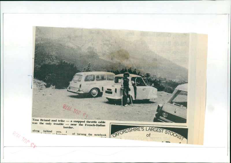 Tina Briand - Vintage Photograph