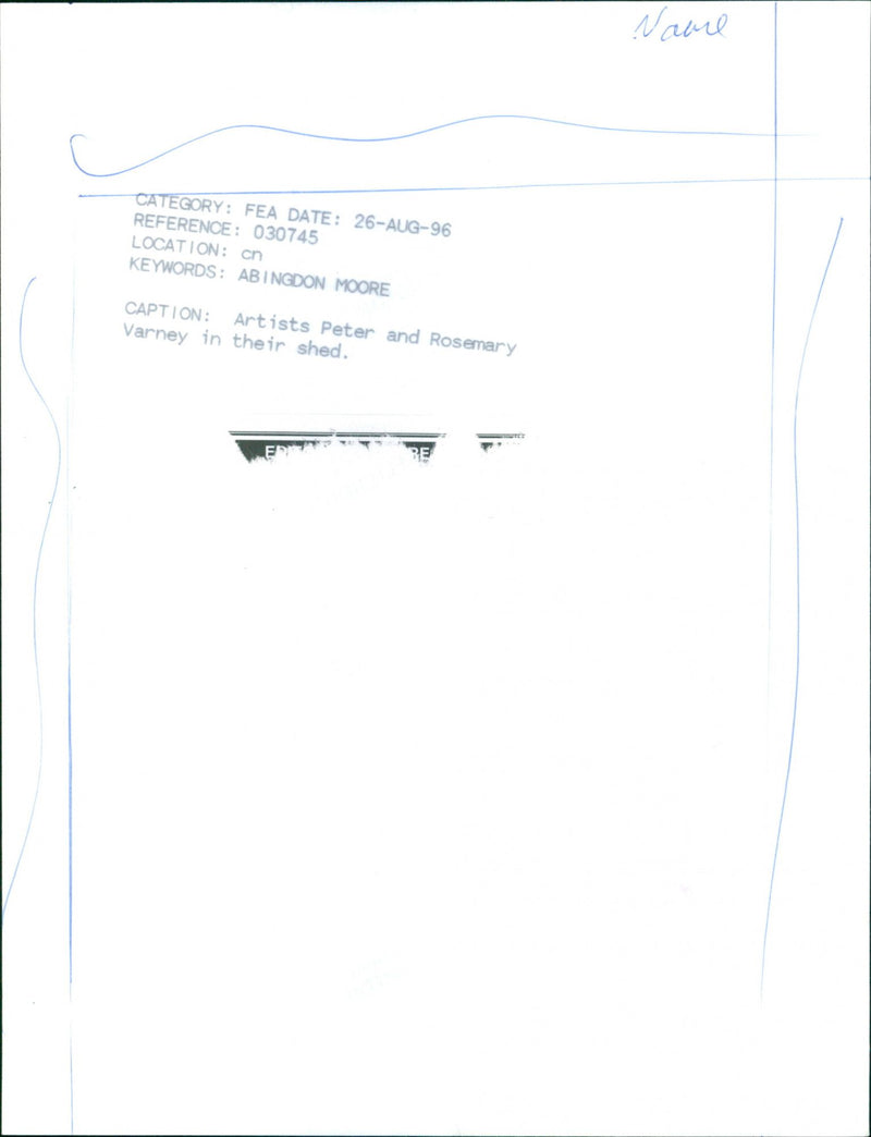 Peter and Rosemary Varney - Vintage Photograph