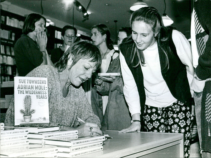 Sue Townsend - Vintage Photograph