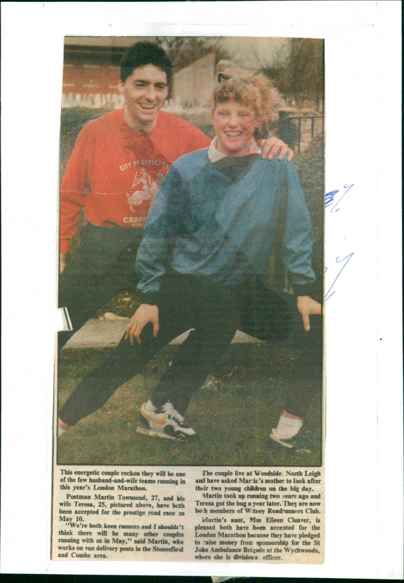Martin & Teresa Townsend - Vintage Photograph