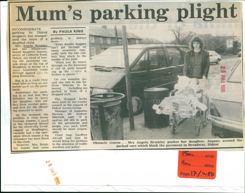 Angela Brinkley - Vintage Photograph