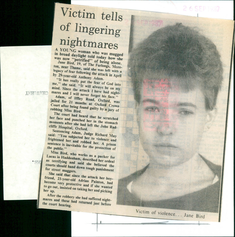 Jane Bird - Vintage Photograph