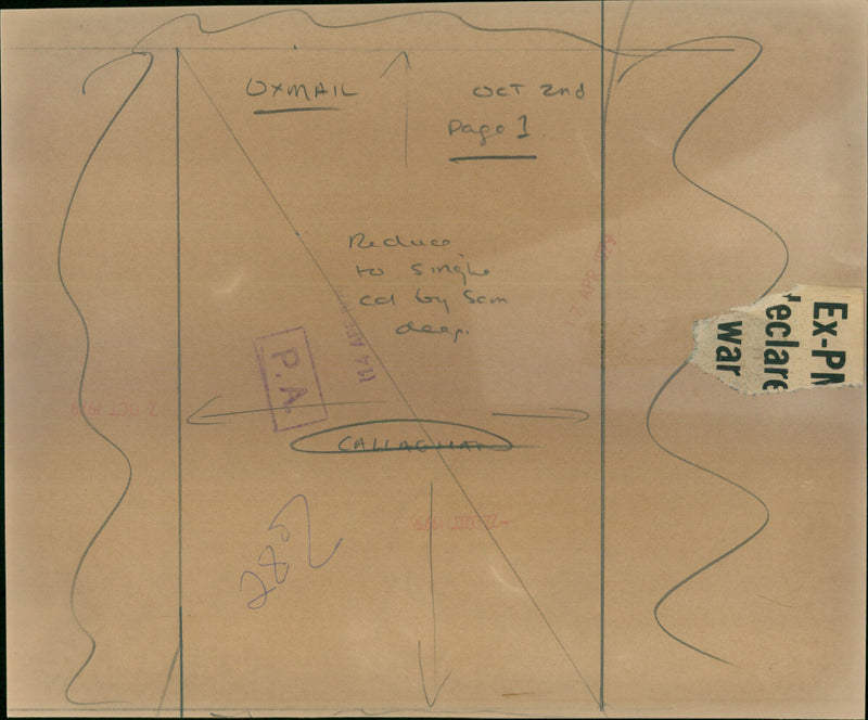 James Callaghan - Vintage Photograph