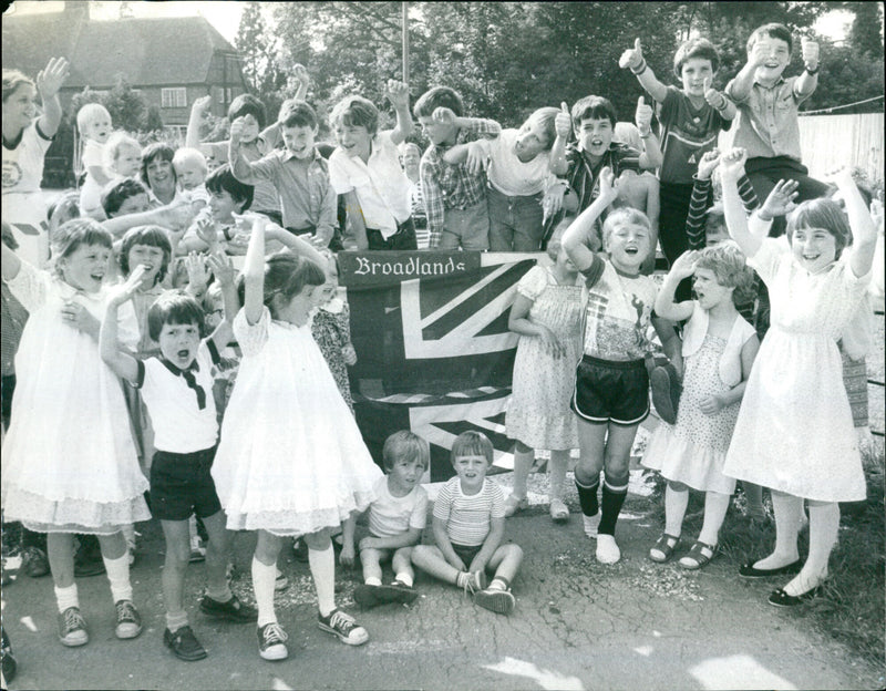 Prince of Wales wedding celebration - Vintage Photograph