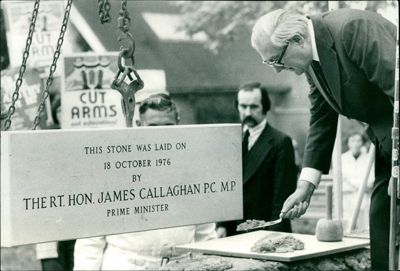 Hon James Callaghan - Vintage Photograph