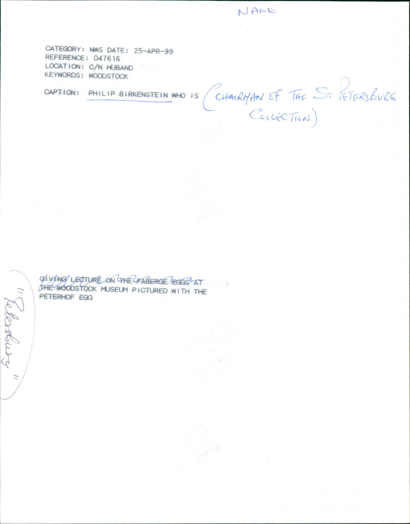 Philip birkenstein - Vintage Photograph