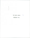 The black crowes - Vintage Photograph