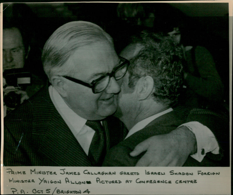 Mr James Callaghan - Vintage Photograph