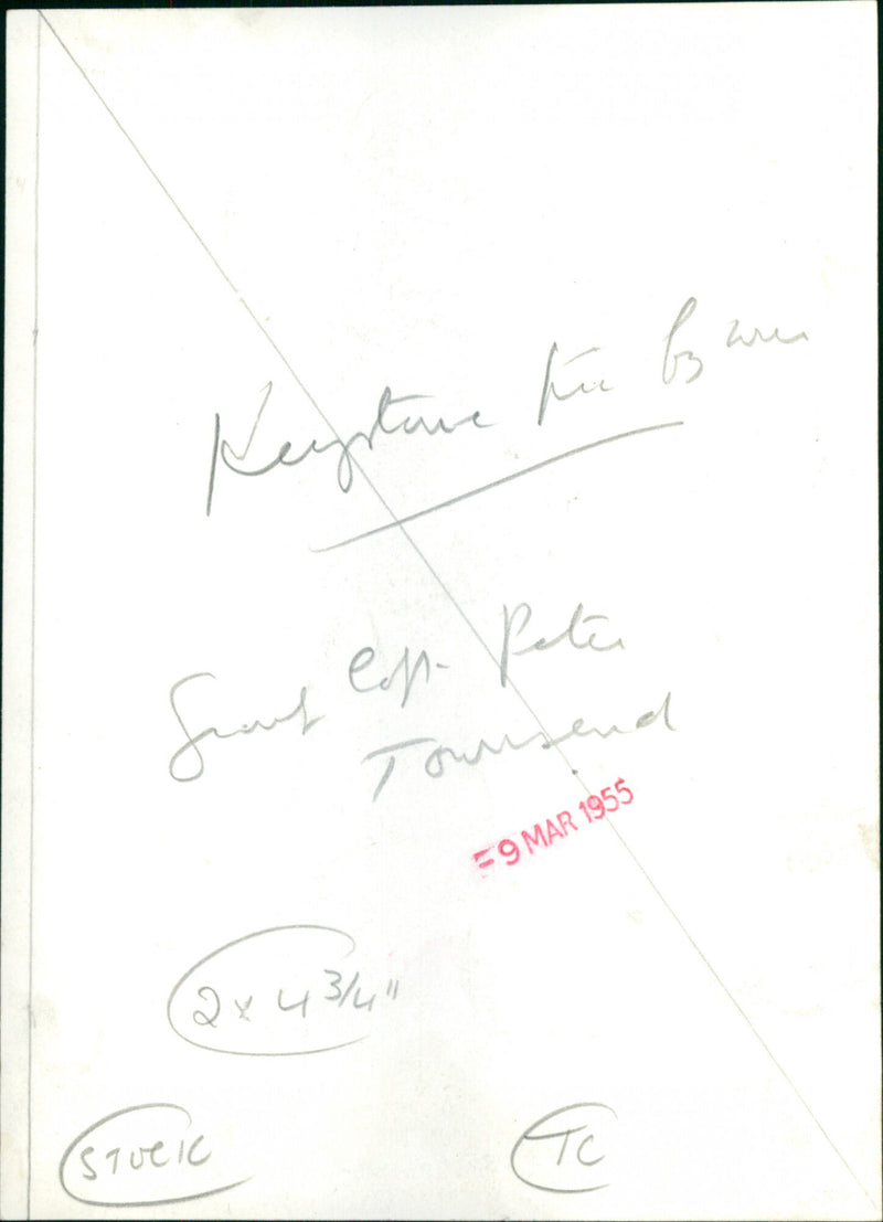 Group Captain Peter Townsend - Vintage Photograph