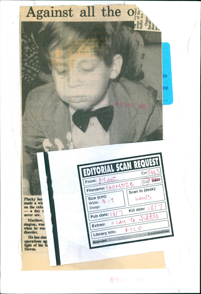 Matthew Bigden - Vintage Photograph