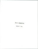 Big Country - Vintage Photograph