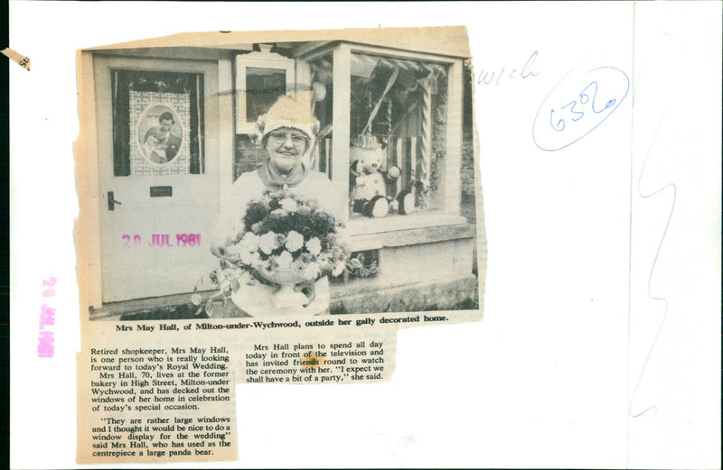 May Hall - Vintage Photograph