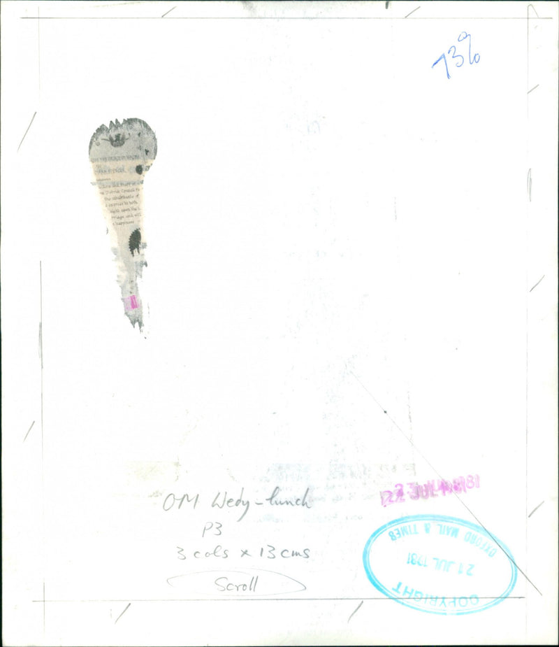 Wedy lunch - Vintage Photograph