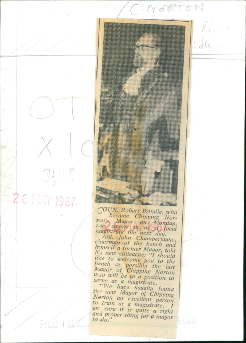 Robert Brindle - Vintage Photograph