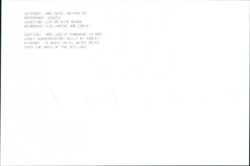 Leslie Townsend - Vintage Photograph