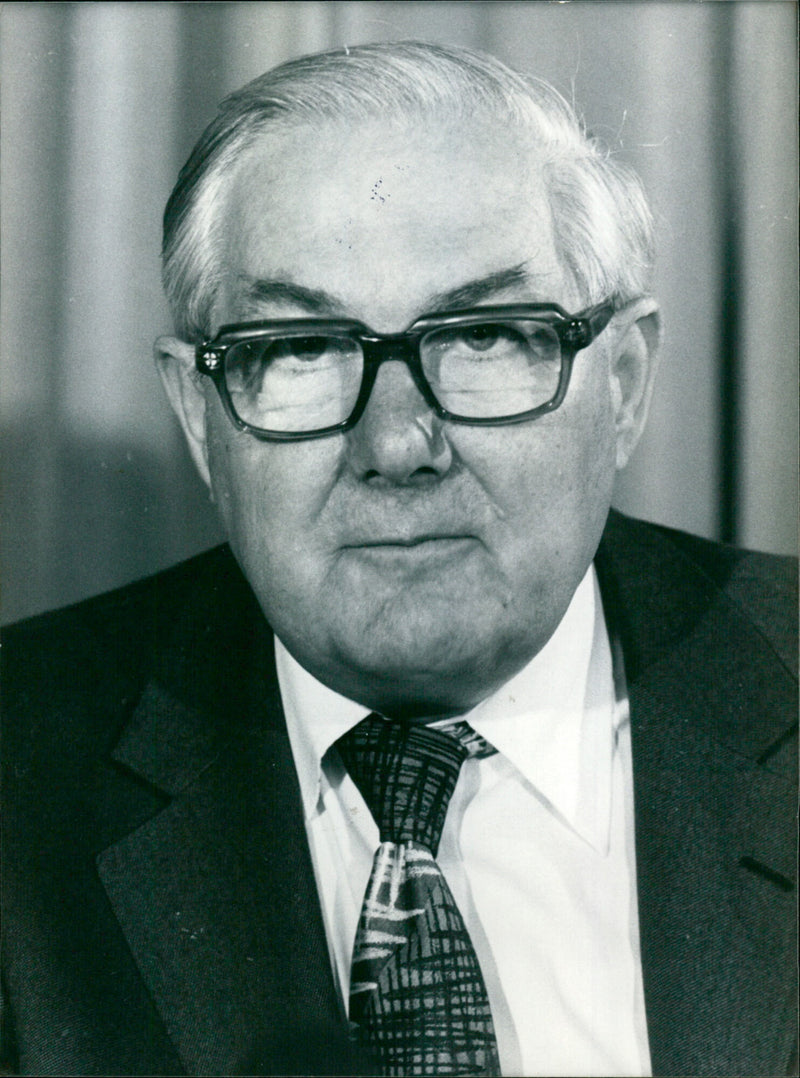 Minister James Callaghan - Vintage Photograph