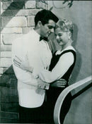 Frankie Vaughan and Martha Hyer - Vintage Photograph