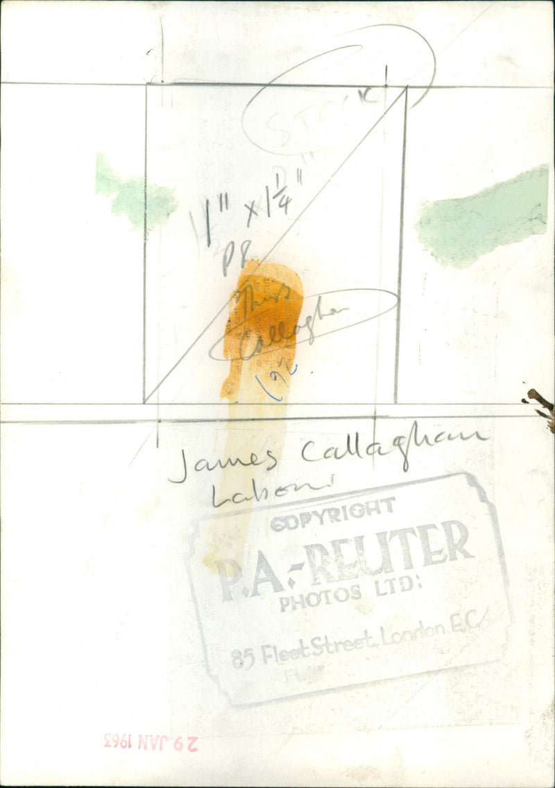 James Callaghan - Vintage Photograph