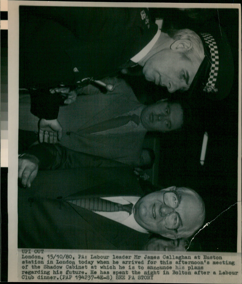 Mr James Callaghan - Vintage Photograph