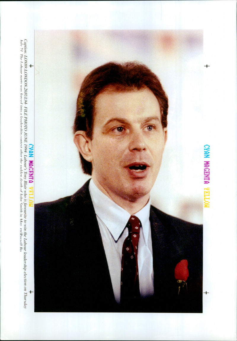 Tony Blair - Vintage Photograph
