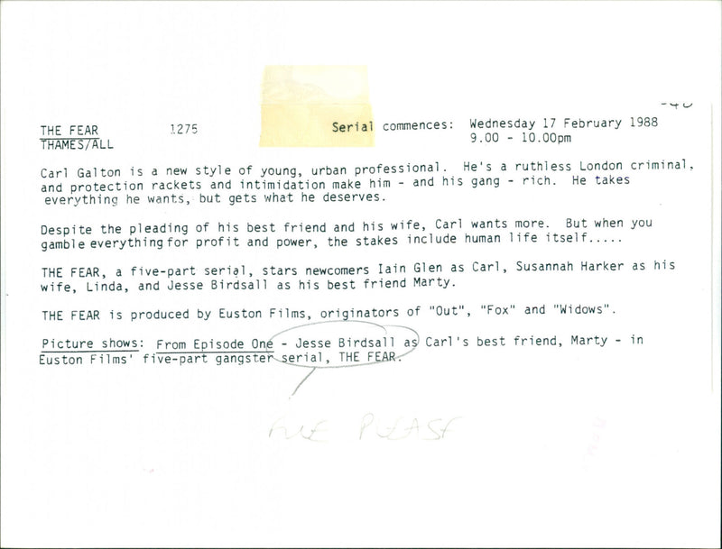 Jesse Birdsall - Vintage Photograph