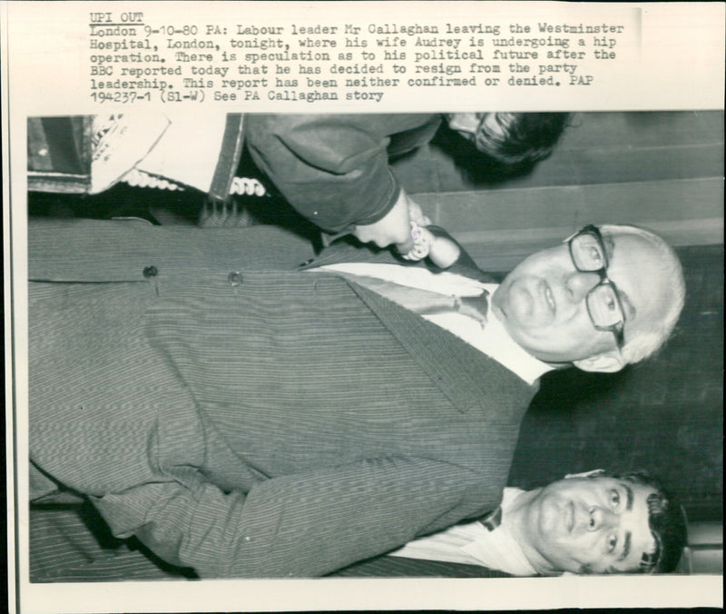 James Callaghan - Vintage Photograph