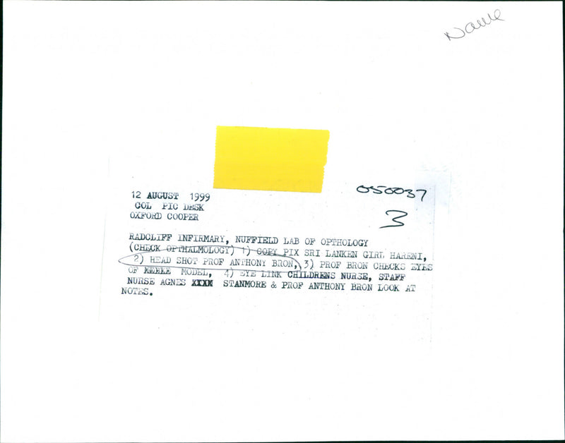 Anthony Bron - Vintage Photograph