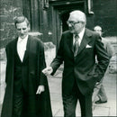 Sir Rex Richards, minister James Callaghan - Vintage Photograph