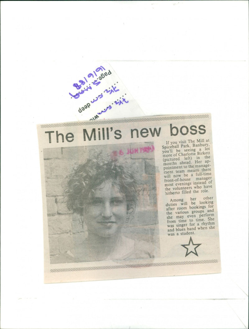 Charlotte Birkett - Vintage Photograph