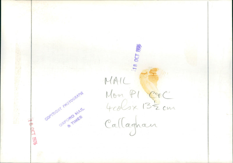 Callaghan James - Vintage Photograph