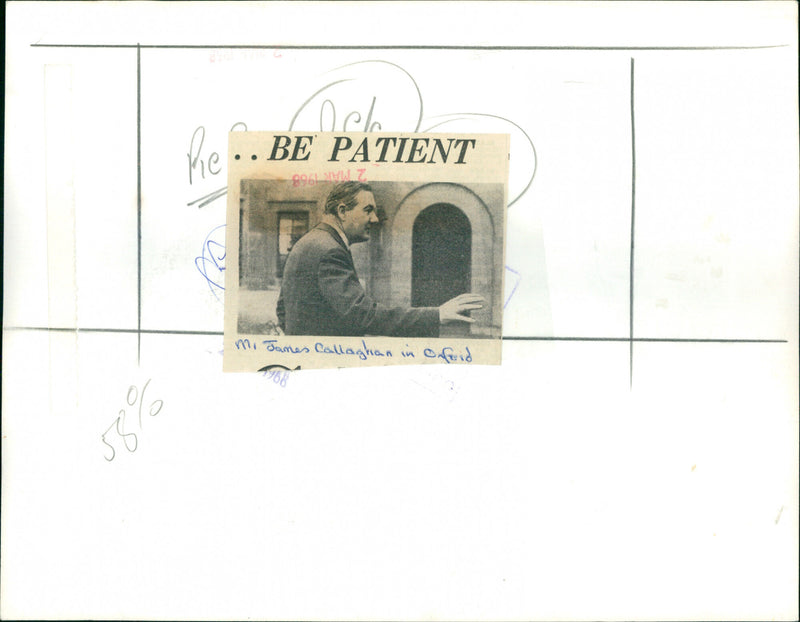 James Callaghan - Vintage Photograph