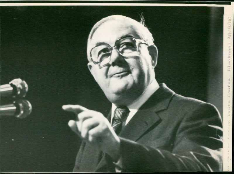 James Callaghan - Vintage Photograph
