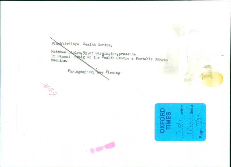 Matthew Bigden - Vintage Photograph