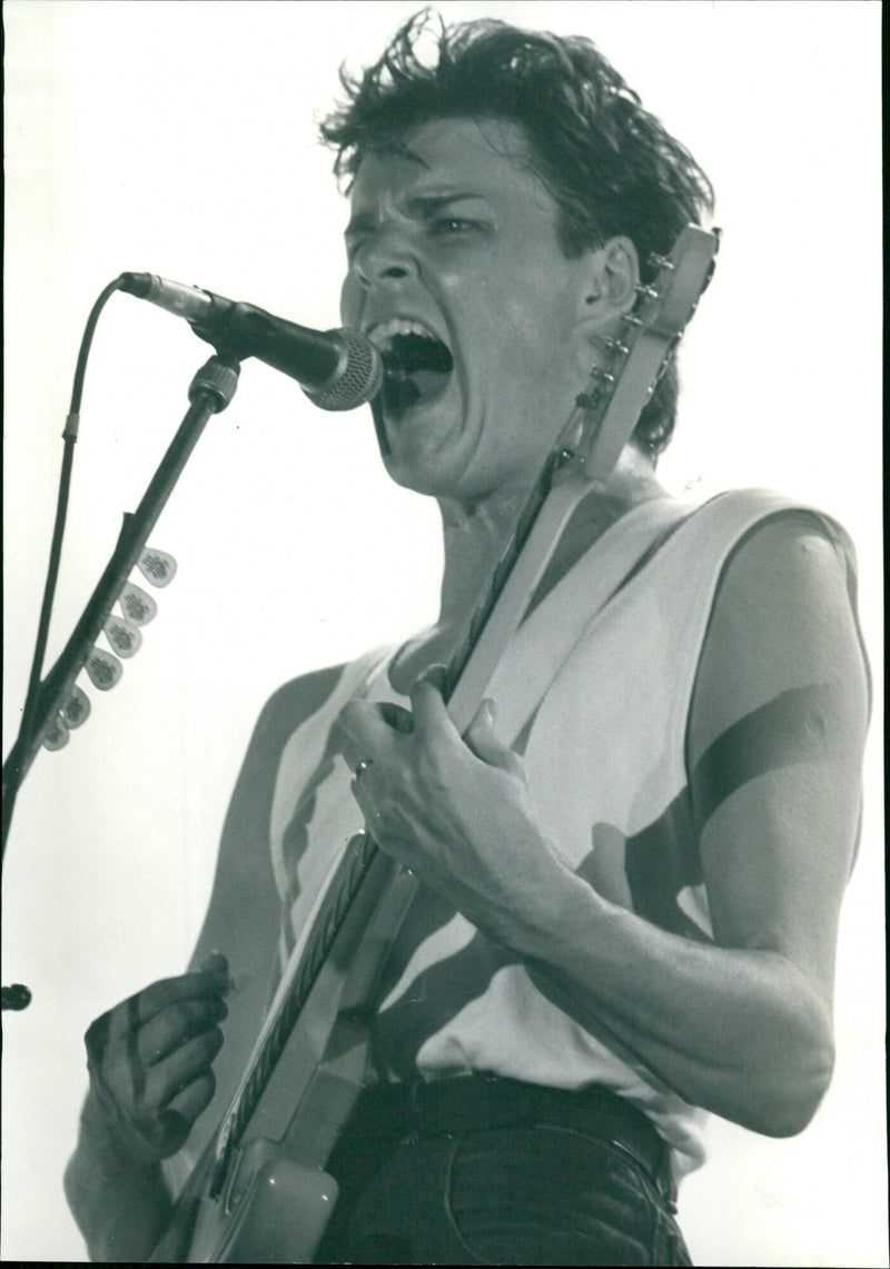 Stuart Adamson - Vintage Photograph