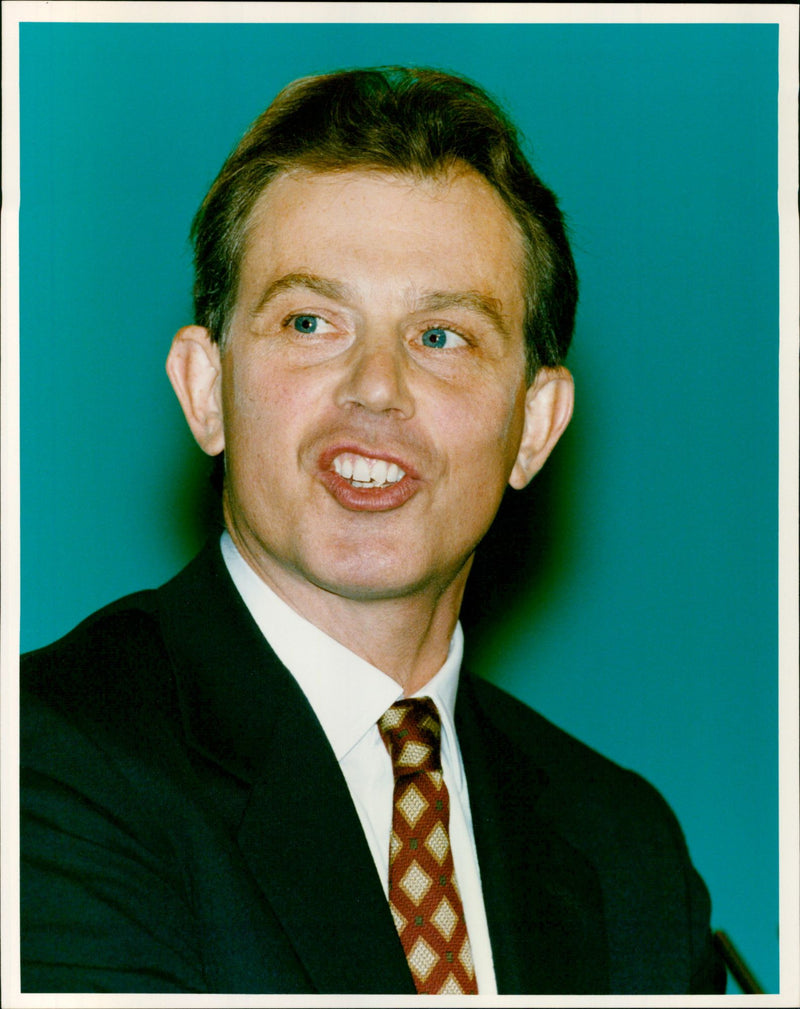 Tony Blair - Vintage Photograph