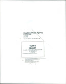 Tony Blair - Vintage Photograph