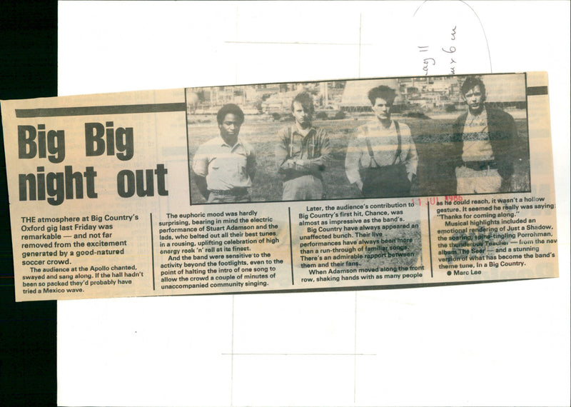 Big Country - Vintage Photograph