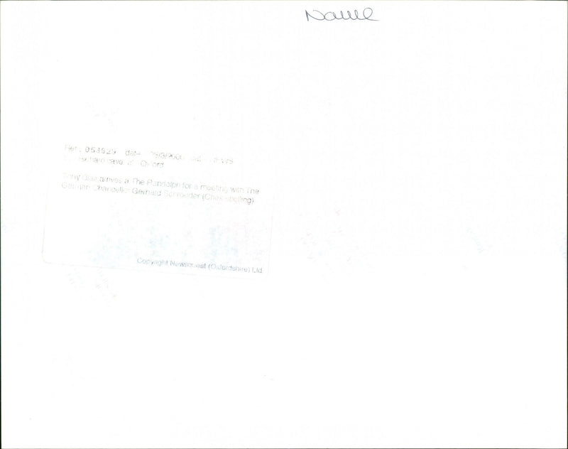 Tony Blair - Vintage Photograph