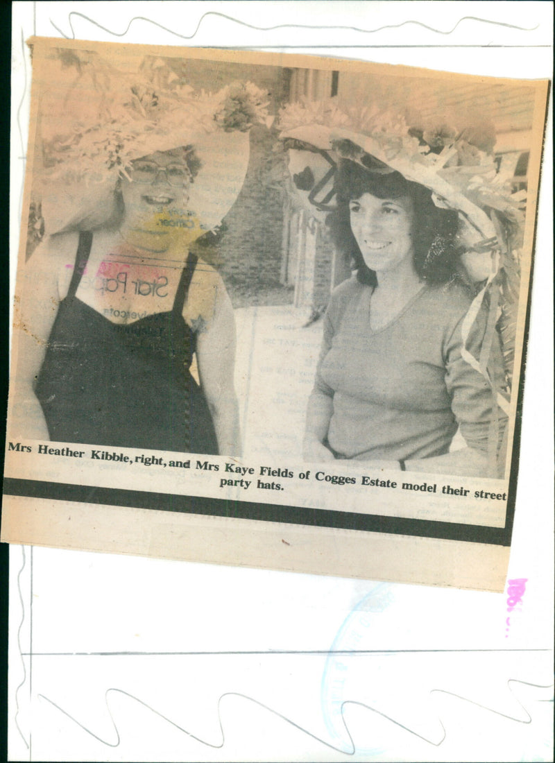 Heather kibble, Mrs. Kaye fields - Vintage Photograph