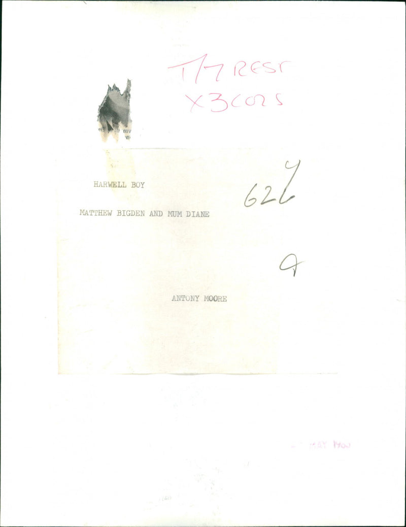 Harwell boy - Vintage Photograph