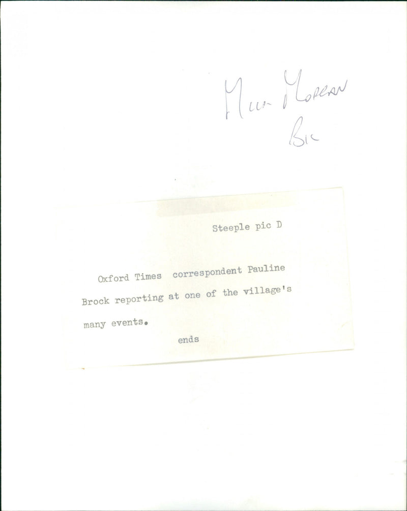 Pauline Brock - Vintage Photograph