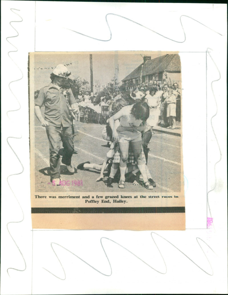 street race - Vintage Photograph