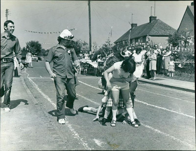 street race - Vintage Photograph