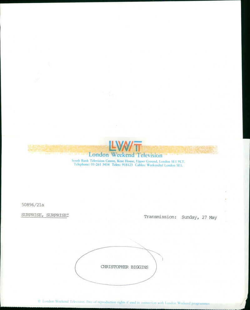 Biggins Christopher - Vintage Photograph