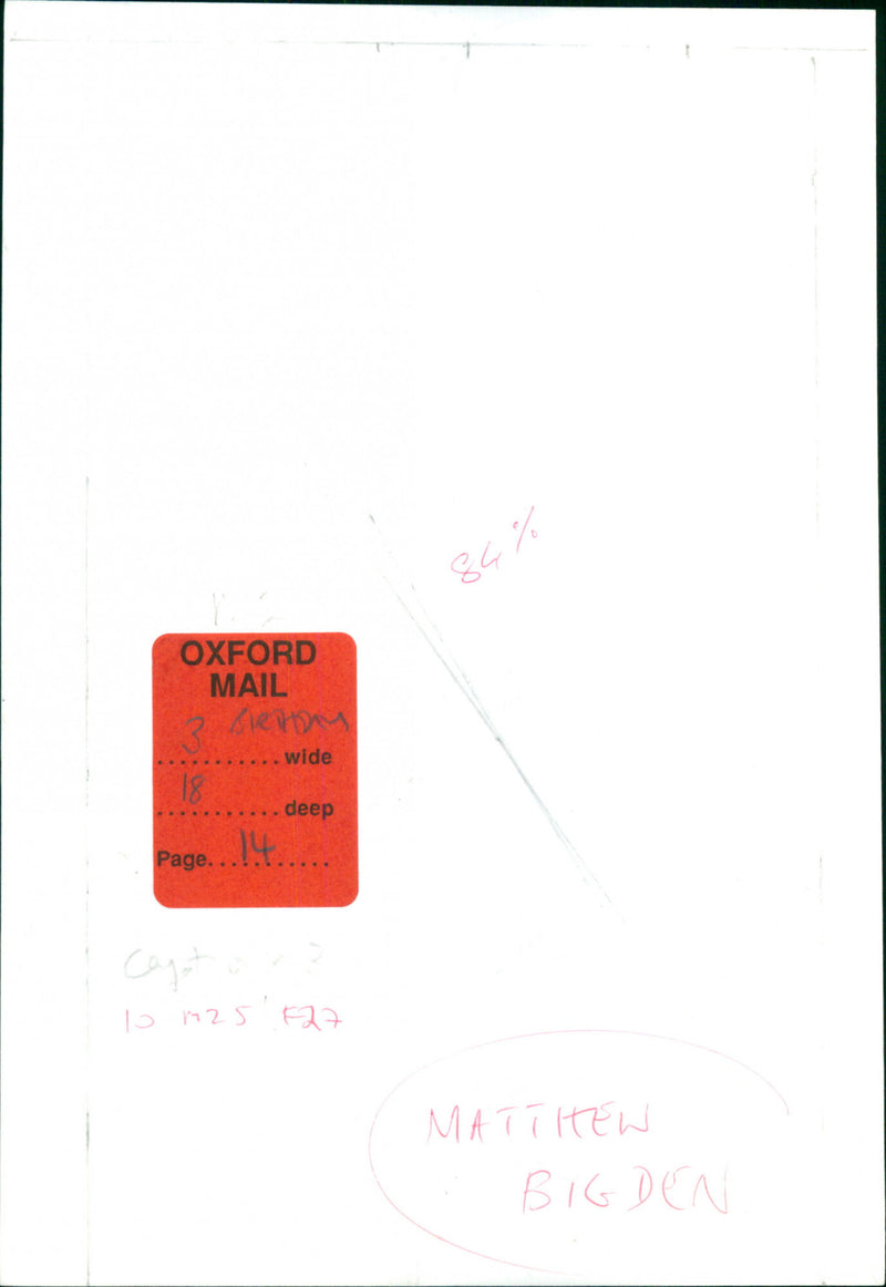 Matthew Bigden - Vintage Photograph