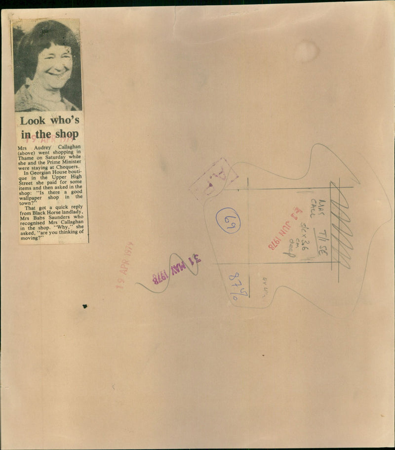 James Callaghan - Vintage Photograph